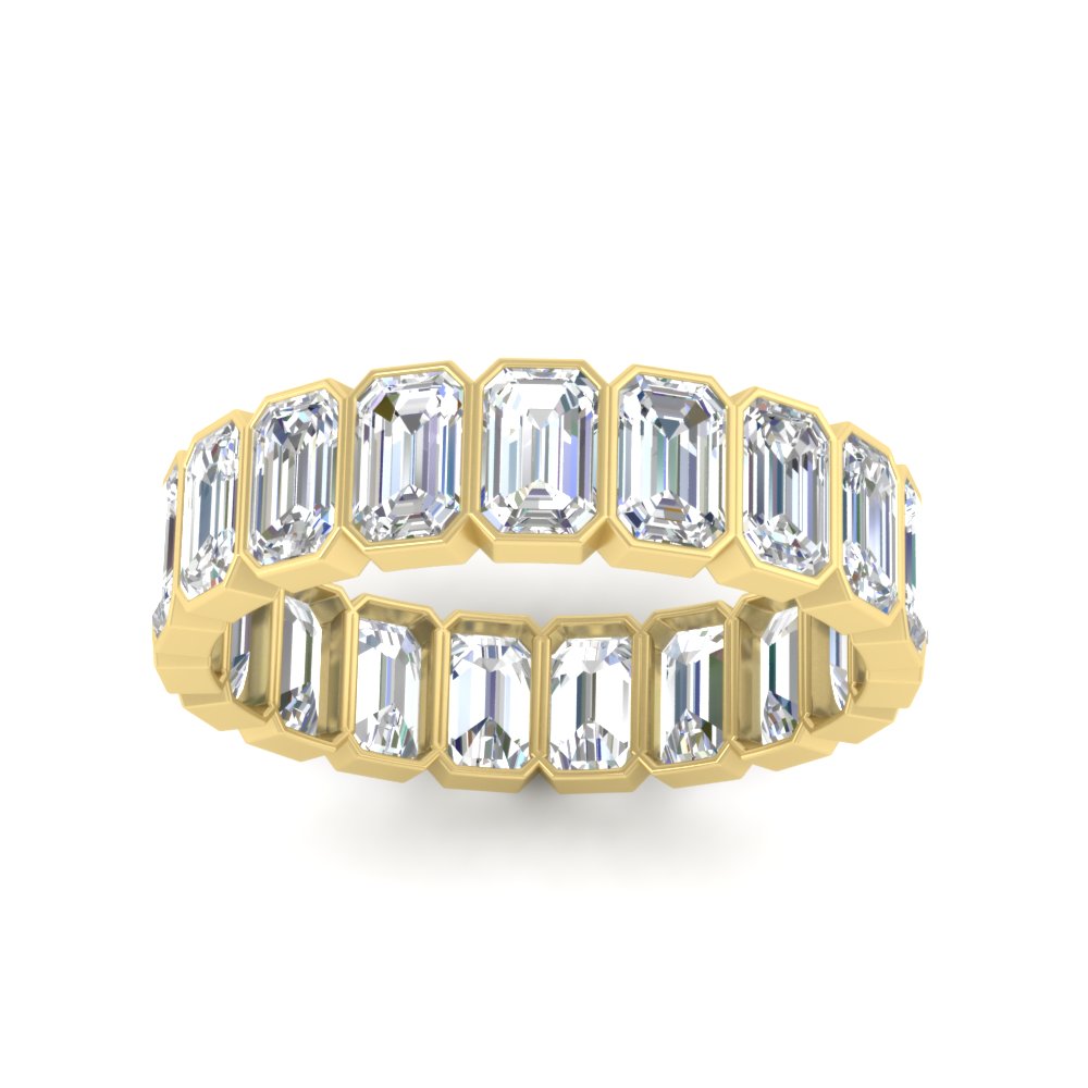 4-carat-bezel-emerald-cut-eternity-diamond-wedding-band-in-yellow-gold-FD-10417EMBANGLE5-4.00CT-NL-YG