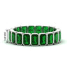 Load image into Gallery viewer, 4-carat-bezel-emerald-cut-eternity-emerald-wedding-band-in-white-gold-FD-10417EMBGEMGR-4.00CT-NL-WG-HW