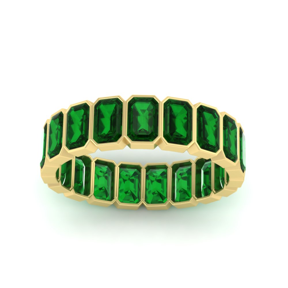 4-carat-bezel-emerald-cut-eternity-emerald-wedding-band-in-yellow-gold-FD-10417EMBGEMGRANGLE5-4.00CT-NL-YG