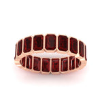 Load image into Gallery viewer, 4-carat-bezel-emerald-cut-eternity-ruby-wedding-band-in-rose-gold-FD-10417EMBGRUDRANGLE5-4.00CT-NL-RG
