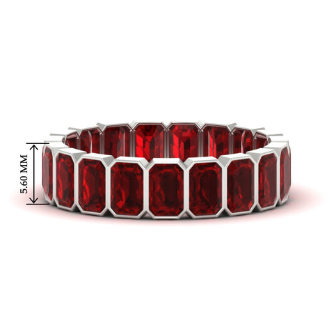4-carat-bezel-emerald-cut-eternity-ruby-wedding-band-in-white-gold-FD-10417EMBGRUDR-4.00CT-NL-WG-HW