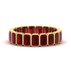 Load image into Gallery viewer, 4-carat-bezel-emerald-cut-eternity-ruby-wedding-band-in-yellow-gold-FD-10417EMBGRUDR-4.00CT-NL-YG