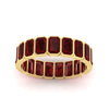Load image into Gallery viewer, 4-carat-bezel-emerald-cut-eternity-ruby-wedding-band-in-yellow-gold-FD-10417EMBGRUDRANGLE5-4.00CT-NL-YG