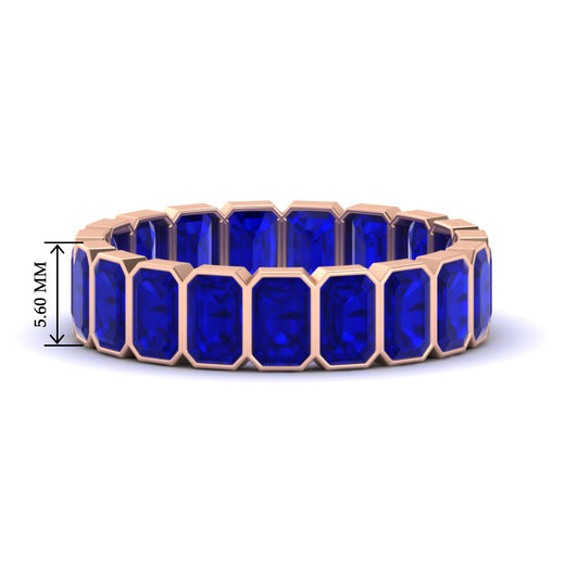 4-carat-bezel-emerald-cut-eternity-sapphire-wedding-band-in-rose-gold-FD-10417EMBGSABL-4.00CT-NL-RG-HW