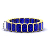 Load image into Gallery viewer, 4-carat-bezel-emerald-cut-eternity-sapphire-wedding-band-in-yellow-gold-FD-10417EMBGSABL-4.00CT-NL-YG-HW