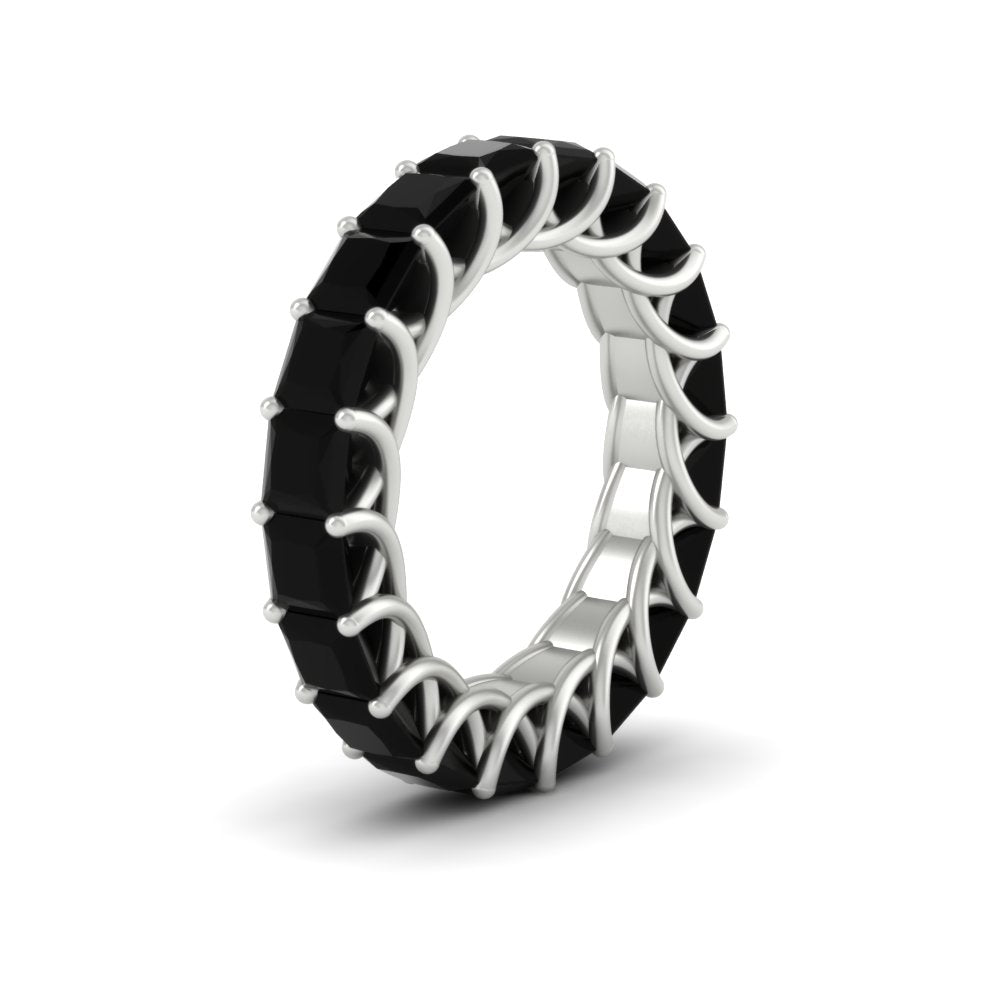 4 Carat Anniversary Band Princess Cut For Her