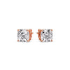 Load image into Gallery viewer, Cushion Diamond Basket Stud Earring