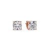 Load image into Gallery viewer, Cushion Diamond Basket Stud Earring