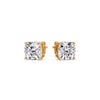 Load image into Gallery viewer, Cushion Diamond Basket Stud Earring