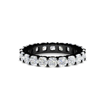 Classic Cushion Cut Diamond Eternity Band
