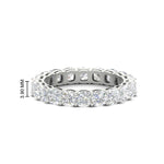 Load image into Gallery viewer, 4-carat-cushion-cut-diamond-eternity-wedding-band-for-women-in-white-gold-FDEWB9296CU-4.00CT-WG-HW
