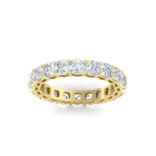 4-carat-cushion-cut-diamond-eternity-wedding-band-for-women-in-yellow-gold-FDEWB9296CUANGLE5-4.00CT-NL-YG