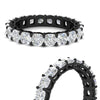 Load image into Gallery viewer, 4-carat-cushion-shaped-diamond-eternity-wedding-band-for-women-in-FD-EWB9296CUANGLE3-4.00CT-NL-BG