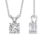 Load image into Gallery viewer, Cushion Cut Solitaire Pendant
