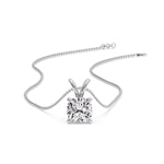 Load image into Gallery viewer, Cushion Cut Solitaire Pendant
