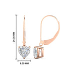 Load image into Gallery viewer, 4-carat-diamond-heart-shape-lever-back-earrings-in-rose-gold-FDEAR11236HT-4.00CT-NL-RG.jpg
