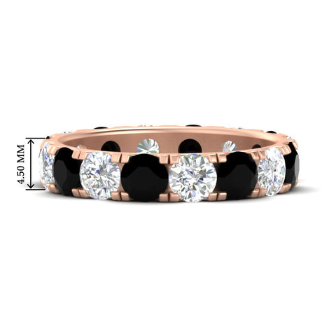 4-carat-double-prong-eternity-wedding-band-diamond-and-black-diamond-in-rose-gold-FDEWB8371GBLACK-4.00CT-NL-RG-HW