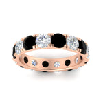 Load image into Gallery viewer, 4 Carat Double Prong Eternity Wedding Band Diamond
