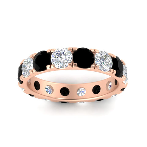 4-carat-double-prong-eternity-wedding-band-diamond-and-black-diamond-in-rose-gold-FDEWB8371GBLACKANGLE5-4.00CT-NL-RG