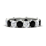 Load image into Gallery viewer, 4 Carat Double Prong Eternity Wedding Band Diamond
