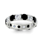 Load image into Gallery viewer, 4 Carat Double Prong Eternity Wedding Band Diamond
