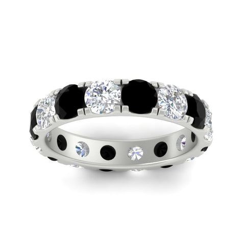 4-carat-double-prong-eternity-wedding-band-diamond-and-black-diamond-in-white-gold-FDEWB8371GBLACKANGLE5-4.00CT-NL-WG