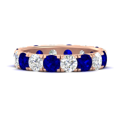 4-carat-double-prong-eternity-wedding-band-diamond-and-sapphire-in-rose-gold-FDEWB8371GSABL-4.00CT-NL-RG