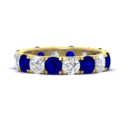4-carat-double-prong-eternity-wedding-band-diamond-and-sapphire-in-yellow-gold-FDEWB8371GSABL-4.00CT-NL-YG