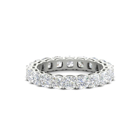 Cushion Cut Diamond Full Eternity Anniversary Band