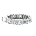 Load image into Gallery viewer, 4-carat-eternity-emerald-cut-diamond-wedding-ring-in-white-gold-FDEWB9293EM-4.00CT-NL-WG
