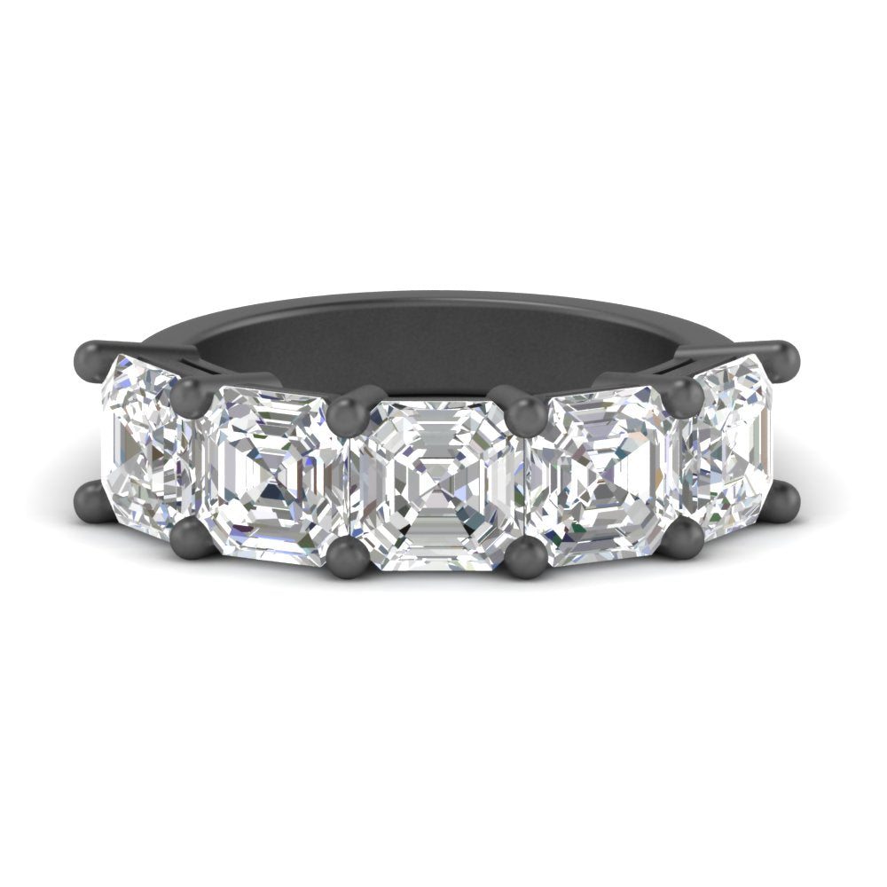 4-carat-five-stone-diamond-ring-asscher-cut-in-black-gold-FD8008ASB-4.00CT-NL-BG