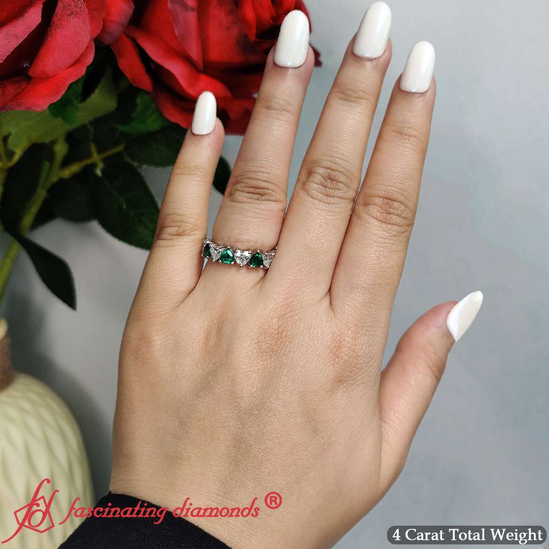 4-carat-heart-eternity-anniversary-lab-diamond-band-with-emerald-in-platinum-fdewb8439-4-ct-8