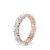 Load image into Gallery viewer, 4-carat-heart-eternity-diamond-anniversary-band-in-rose-gold-FDEWB8439ANGLE2-NL-RG