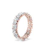 Load image into Gallery viewer, 4-carat-heart-eternity-diamond-anniversary-band-in-rose-gold-FDEWB8439ANGLE2-NL-RG
