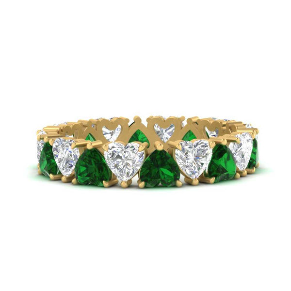 4-carat-heart-eternity-diamond-anniversary-band-with-emerald-in-yellow-gold-FDEWB8439GEMGR-NL-YG
