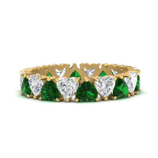 4-carat-heart-eternity-diamond-anniversary-band-with-emerald-in-yellow-gold-FDEWB8439GEMGR-NL-YG
