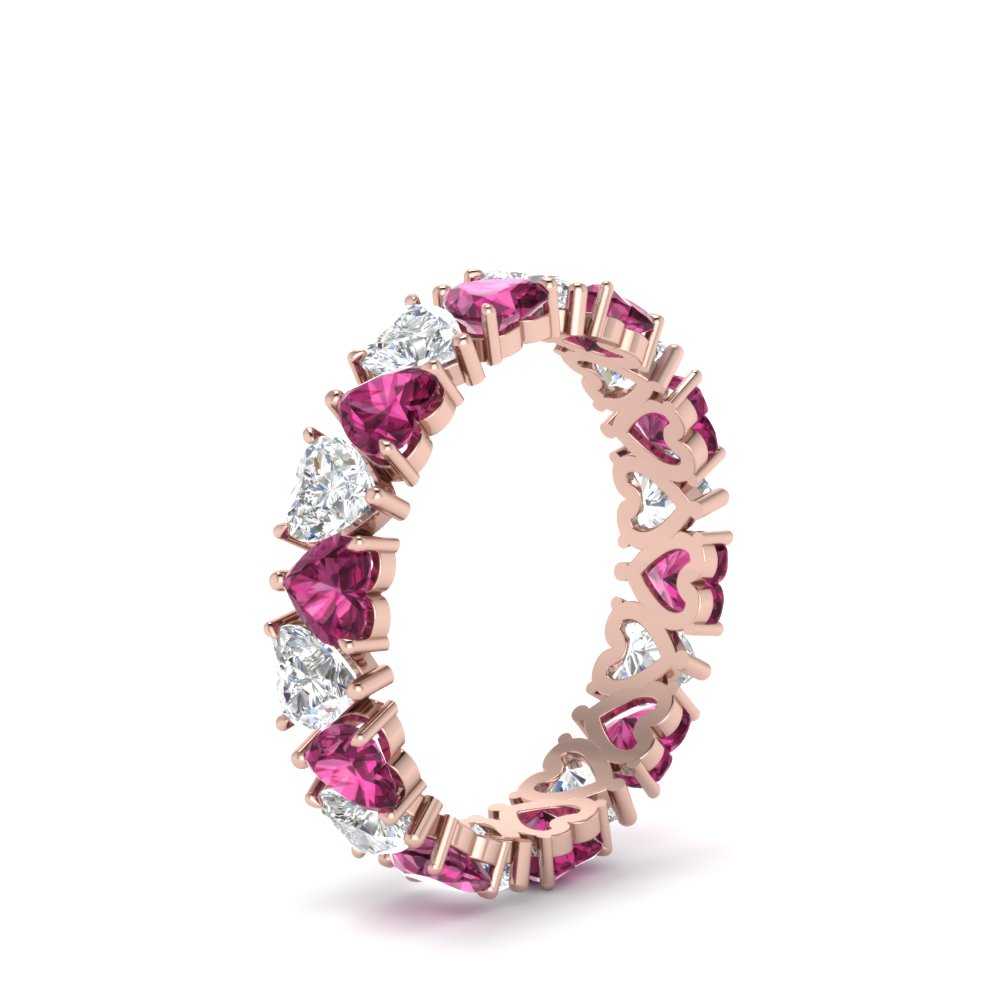 4-carat-heart-eternity-diamond-anniversary-band-with-pink-sapphire-in-rose-gold-FDEWB8439GSADRPIANGLE2-NL-RG