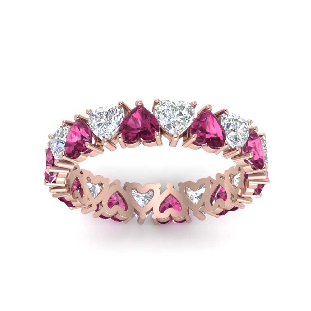 4-carat-heart-eternity-diamond-anniversary-band-with-pink-sapphire-in-rose-gold-FDEWB8439GSADRPIANGLE5-NL-RG