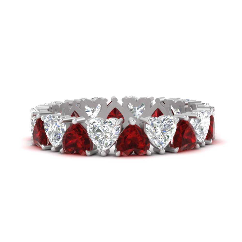 4-carat-heart-eternity-diamond-anniversary-band-with-ruby-in-white-gold-FDEWB8439GRUDR-NL-WG