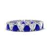 Load image into Gallery viewer, 4-carat-heart-eternity-diamond-anniversary-band-with-sapphire-in-white-gold-FDEWB8439GSABL-NL-WG