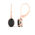 Load image into Gallery viewer, 4-carat-leverback-oval-drop-dangle-black-diamond-earrings-in-rose-gold-fdear11236ovgblackangle4-4.00ct-nl-rg.jpg?v=1765455504
