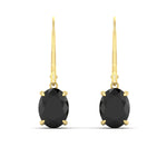 Load image into Gallery viewer, 4-carat-leverback-oval-drop-dangle-black-diamond-earrings-in-yellow-gold-fdear11236ovgblackangle2-4.00ct-nl-yg.jpg?v=1765455504