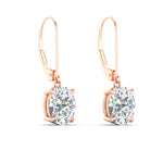 Load image into Gallery viewer, 4-carat-leverback-oval-drop-dangle-diamond-earrings-in-rose-gold-fdear11236ovangle3-4.00ct-nl-rg.jpg?v=1765455504