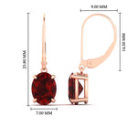 Load image into Gallery viewer, 4-carat-leverback-oval-drop-dangle-ruby-earrings-in-rose-gold-fdear11236ovgrudrangle4-4.00ct-nl-rg-hw.jpg?v=1765455504