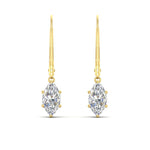Load image into Gallery viewer, 4-carat-marquise-solitaire-diamond-earrings-with-lever-back-in-yellow-gold-FDEAR11236MQ-4.00CT-NL-YG.jpg
