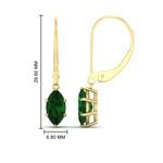 Load image into Gallery viewer, 4-carat-marquise-solitaire-emerald-earrings-with-lever-back-in-yellow-gold-FDEAR11236MQGEMGR-4.00CT-NL-YG.jpg
