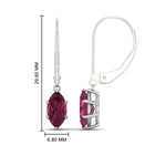 Load image into Gallery viewer, 4-carat-marquise-solitaire-pink-sapphire-earrings-with-lever-back-in-white-gold-FDEAR11236MQGSADRPI-4.00CT-NL-WG.jpg
