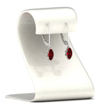 Load image into Gallery viewer, 4-carat-marquise-solitaire-ruby-earrings-with-lever-back-in-white-gold-FDEAR11236MQGRUDR-4.00CT-NL-WG.jpg
