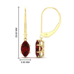 Load image into Gallery viewer, 4-carat-marquise-solitaire-ruby-earrings-with-lever-back-in-yellow-gold-FDEAR11236MQGRUDR-4.00CT-NL-YG.jpg
