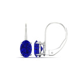 Load image into Gallery viewer, 4-carat-oval-sapphire-lever-back-earrings-in-white-gold-FDEAR9225OVGSABL-4.00CT-NL-WG
